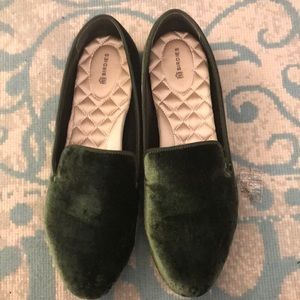 Birdies velvet loafers/slippers